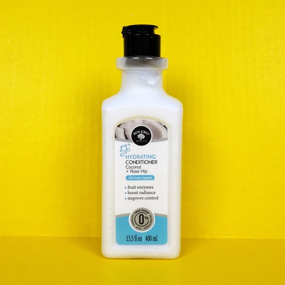 Bolero Beverly Hills Hydrating Hair Conditioner 13.5 oz Coconut Rose Hip Enzymes